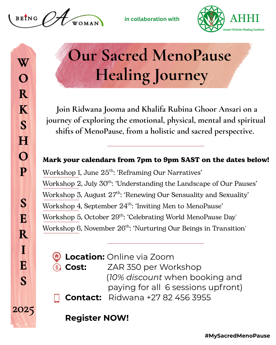Menopause Workshop Series